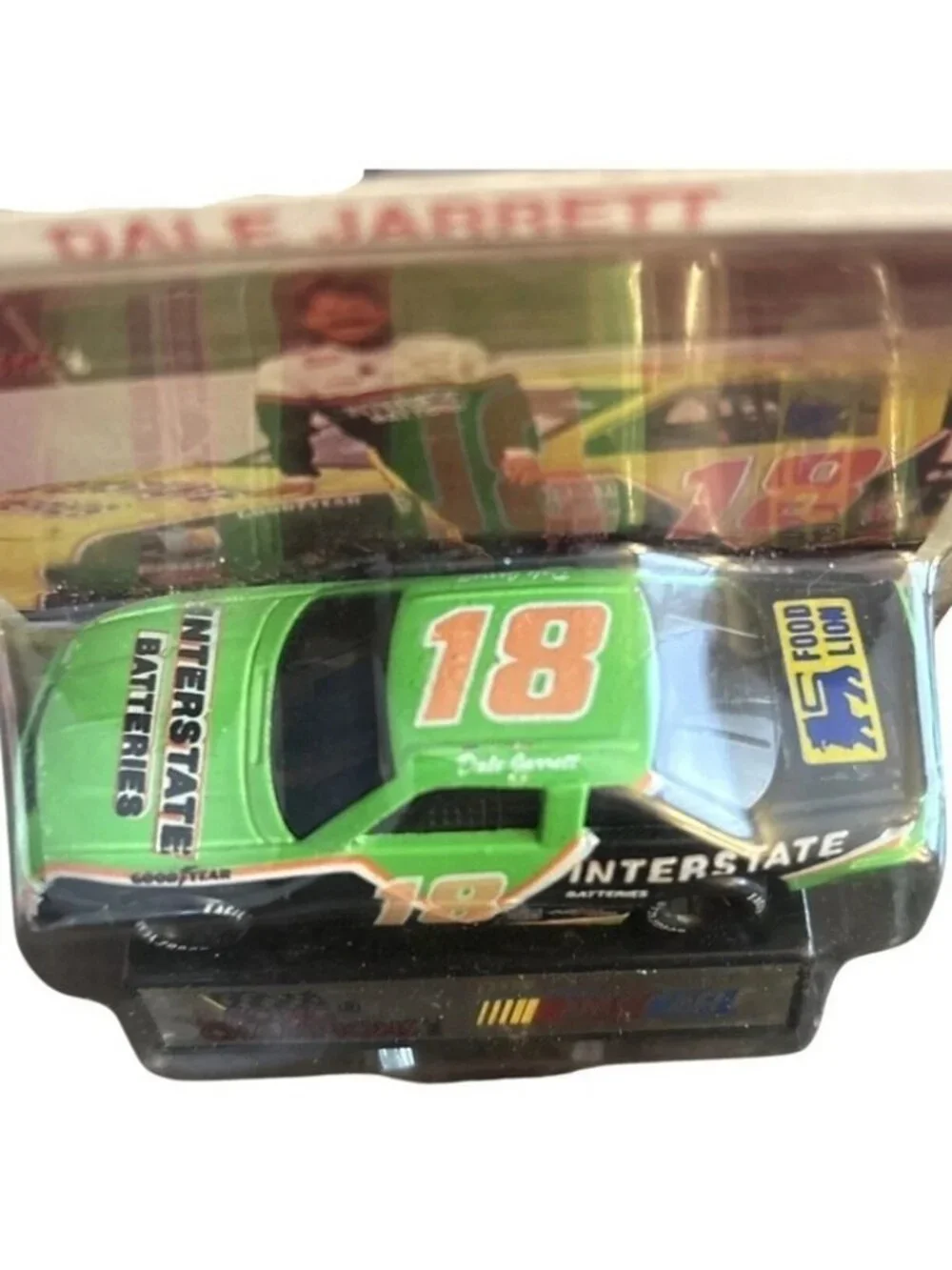 Vintage Die Cast Racing Champions Dale Jarrett #18 Interstate Batteries Stock Ca